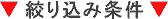 絞り込み条件